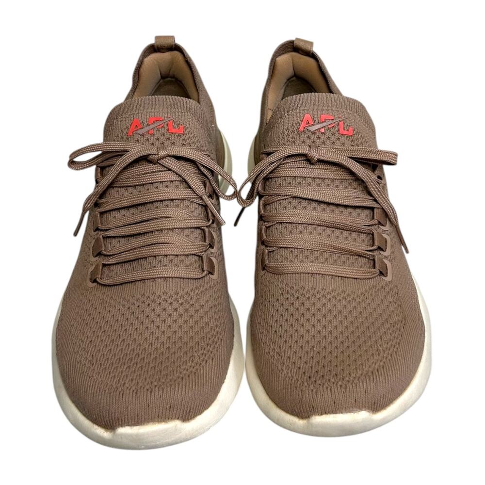 APL - Women's 'Techloom Breeze' Knit Sneaker, Lightweight - Almond Brown, Size 7 - Picture 6 of 14